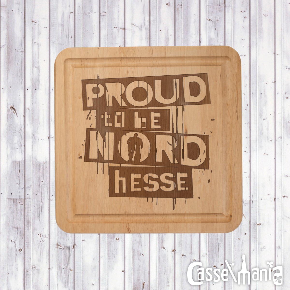 Brettchen "Proud to be NORDhesse"
